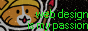 web design is my passion (button)